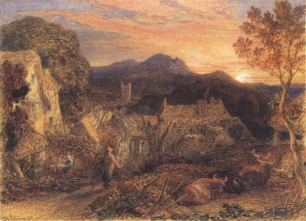 Samuel Palmer The Bellman